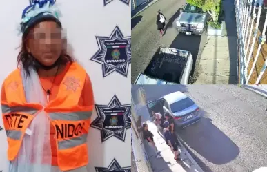 Mujer captada en video golpeando a madre e hija robó con violencia a una adulta mayor