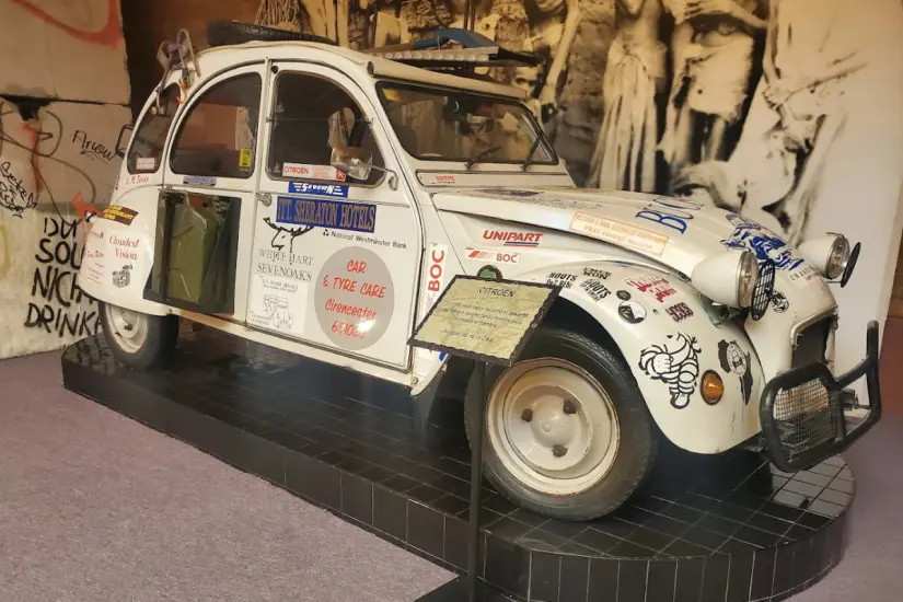Carrito de exposición del Museo de Ripley México. Foto: Google Fotos