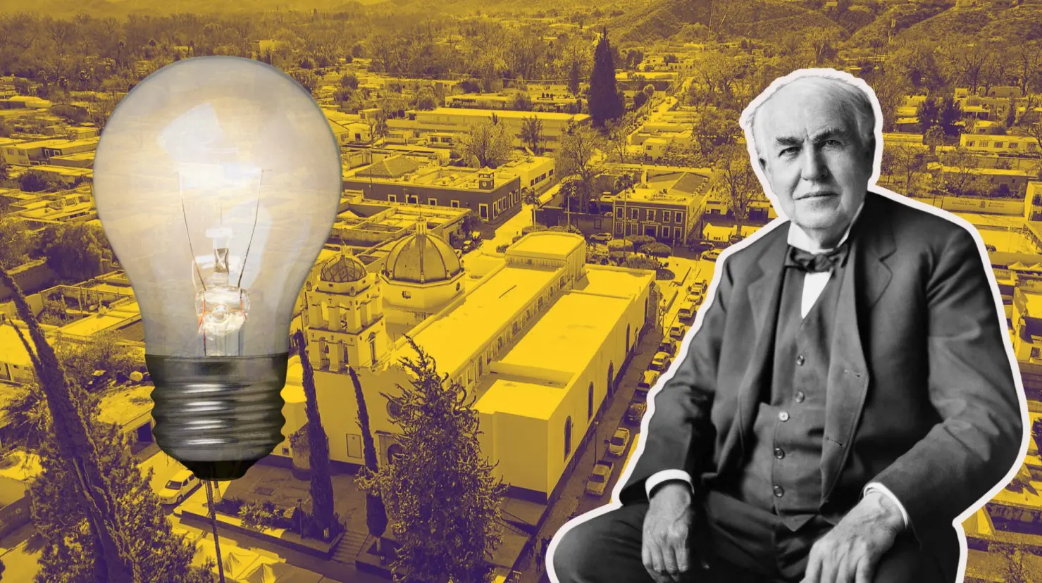El inventor Thomas Alva Edison estuvo en Parras de la Fuente. (Fotografía: Wikipedia | Facebook)