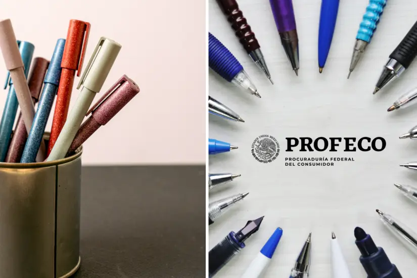 La Profeco ha evaluado bolígrafos esenciales para el nuevo ciclo escolar que comienza el 1 de septiembre de 2025. Foto: Canva