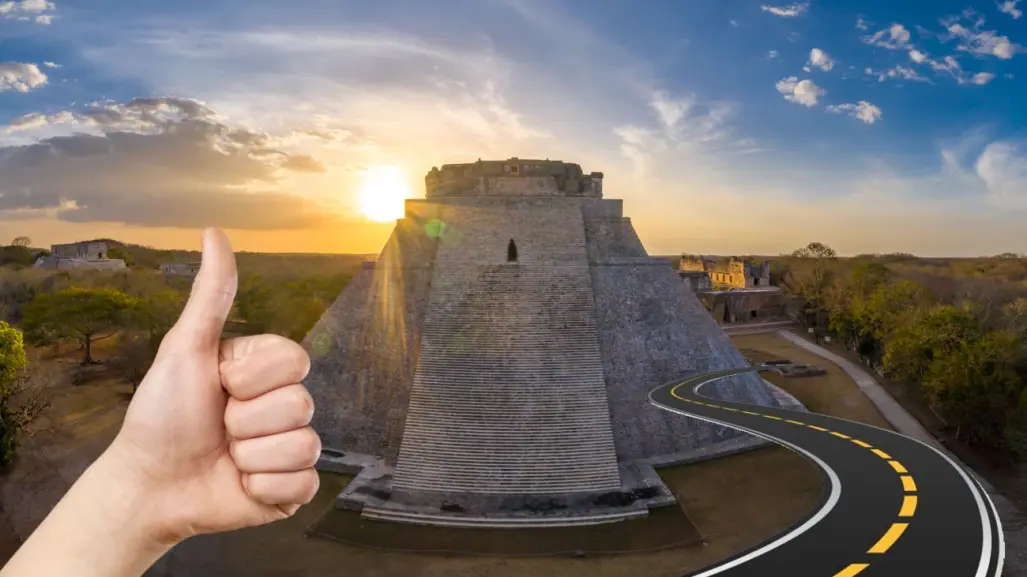 ¿Dónde empieza la carretera para recorrer la Ruta Puuc?