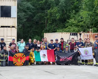 Bomberos saltillenses  logran certificación internacional en Estados Unidos