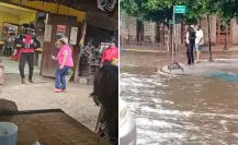 De bailar bajo la lluvia a pescar en un arroyo: así celebró La Paz el fin de la sequía