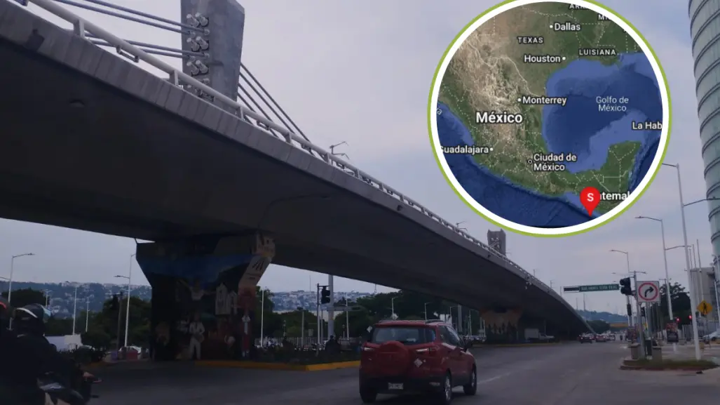 Sismo de magnitud 5.6 al suroeste de Ciudad Hidalgo, Chiapas