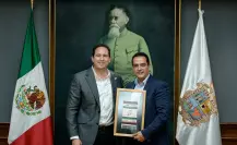 Javier Díaz comparte proyectos de Saltillo con alcalde de Durango