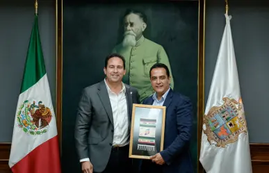Javier Díaz comparte proyectos de Saltillo con alcalde de Durango