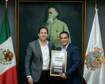 Javier Díaz comparte proyectos de Saltillo con alcalde de Durango