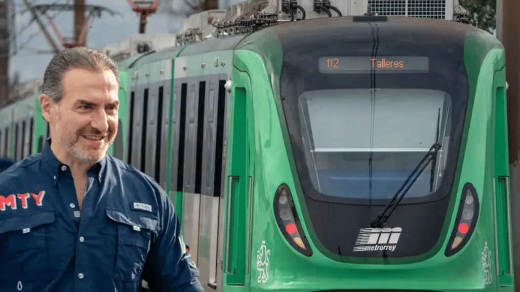 Adrián de la Garza activa plan de transporte por suspensión del Metro en Monterrey