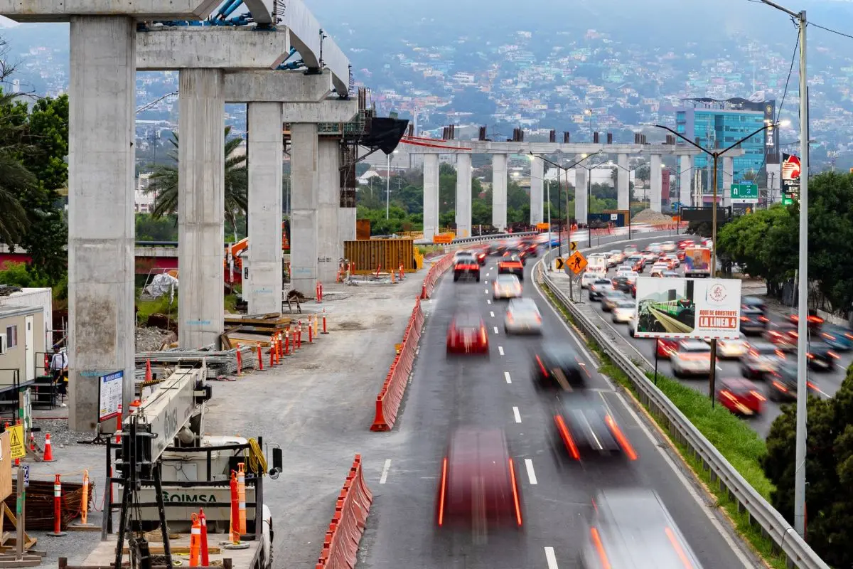 Nuevo León impulsa el monorriel más largo de América. Foto: Gobierno de Nuevo León