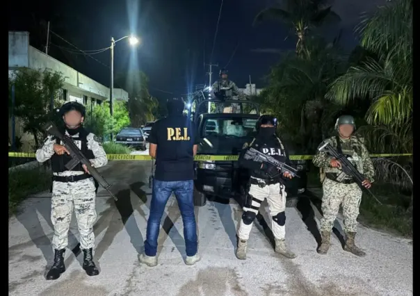 Fuerte operativo en Dzilam de Bravo deja 3 detenidos y decomiso de drogas