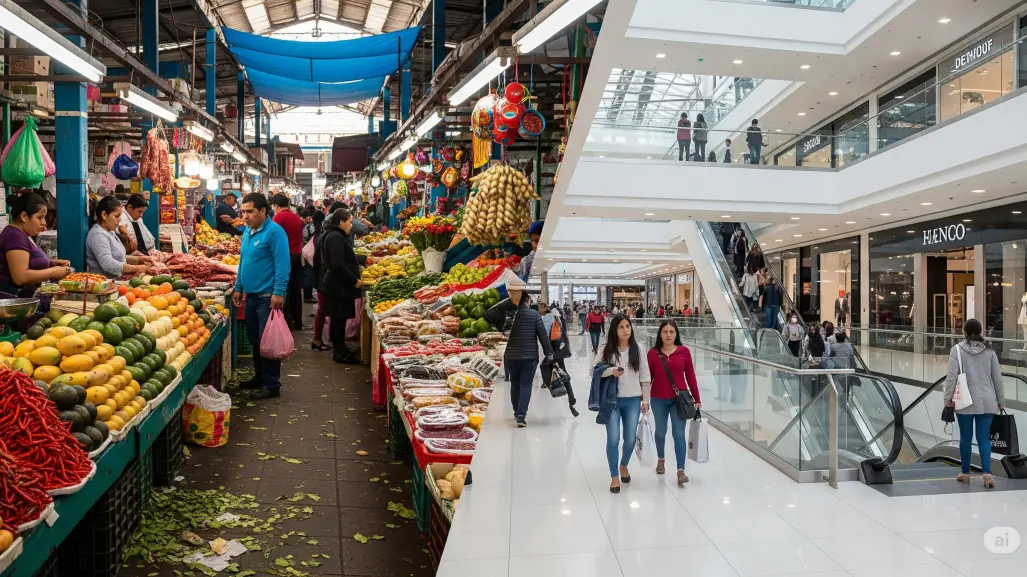Mercados tradicionales vs centros comerciales en CDMX: ¿Qué está desapareciendo?