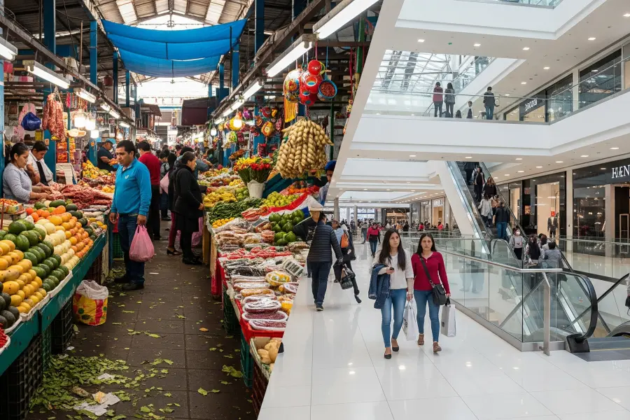 Mercados tradicionales vs centros comerciales en CDMX: ¿Qué está desapareciendo?