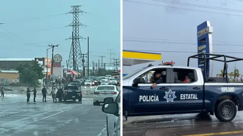 Rescatan a niño arrastrado por la corriente en el Canalecón, tras la lluvia de este sábado en La Paz