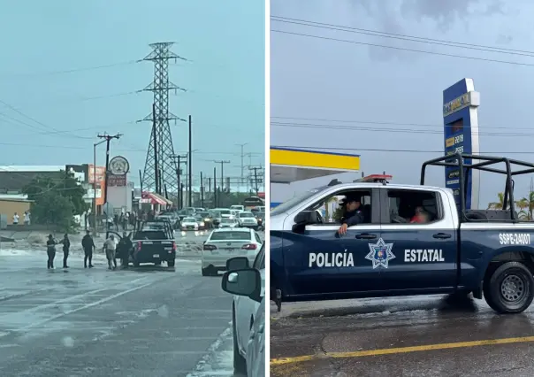 Rescatan a niño arrastrado por la corriente en el Canalecón, tras la lluvia de este sábado en La Paz