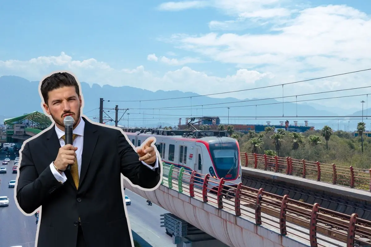 Samuel García informa sobre el mantenimiento que se esta llevando del Metro. Foto: Metro Wave / Samuel García