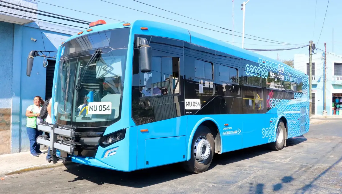 En 2025 se han invertido 1,025 millones de pesos en movilidad en Yucatán Foto: ATY