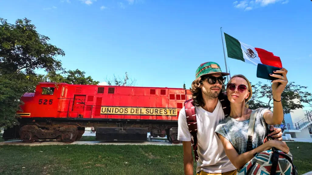 Tour gratis en La Plancha para descubrir los vagones históricos de Yucatán