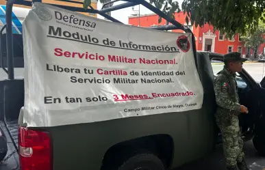 Invitan a jóvenes de Durango a liberar su Servicio Militar Nacional en 3 meses
