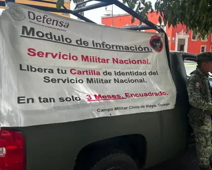 Invitan a jóvenes de Durango a liberar su Servicio Militar Nacional en 3 meses