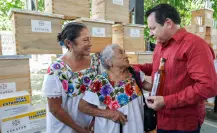 Apicultores de Yucatán reciben apoyos históricos con el Programa Renacimiento Agropecuario
