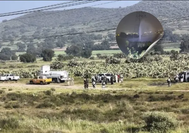 Fuga de combustible causa el cierre temporal de una autopista en el Edomex