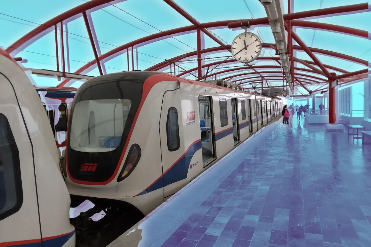 Metro de la Línea 2 Foto: Canva