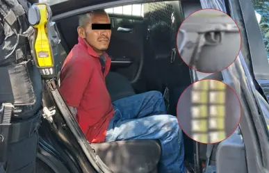 Policía de Monterrey arresta a hombre armado en colonia privada