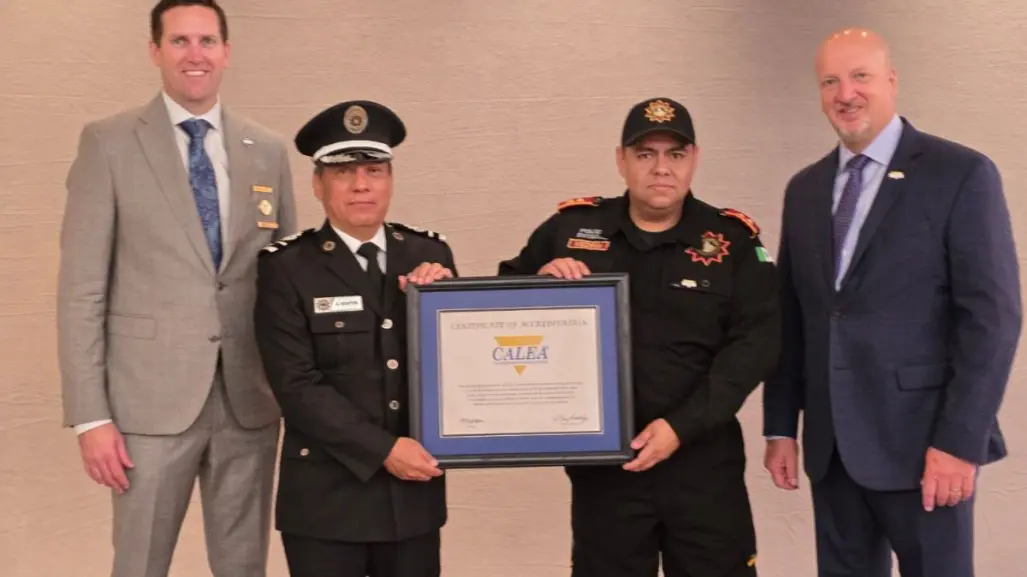 Fuerza Civil de Nuevo León refrenda certificación internacional CALEA