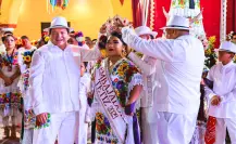 Joaquín Díaz Mena celebra fortaleza de la identidad maya en Sotuta y Tetiz
