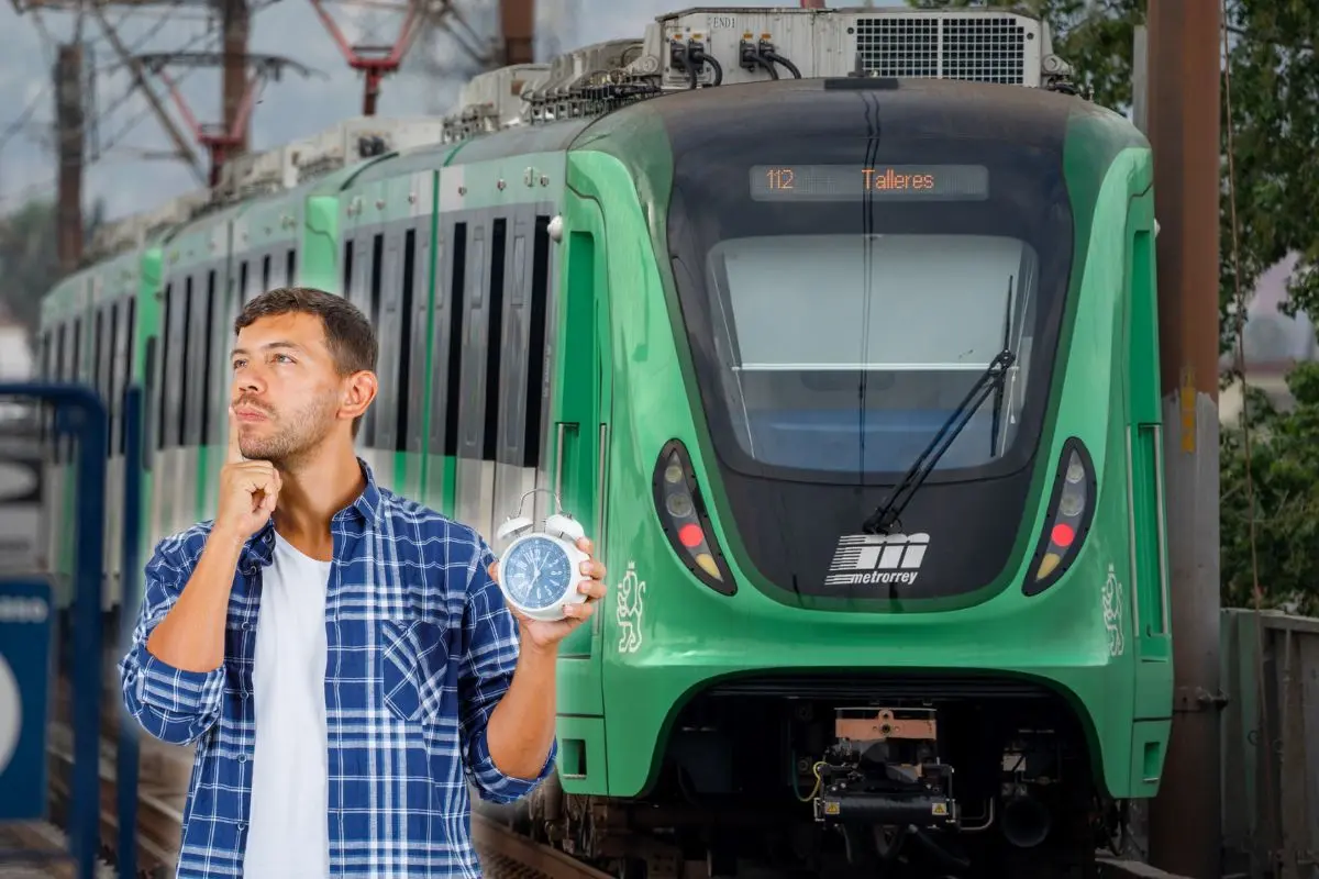 ¿Cuál fue el horario que se reanudó el servicio en las Líneas 2 y 3 del Metro? Aquí te decimos. Foto: Metrorrey / CANVA