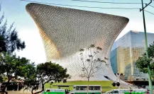 El edificio futurista de CDMX que parece sacado de un cuento y sorprende con su impactante fachada