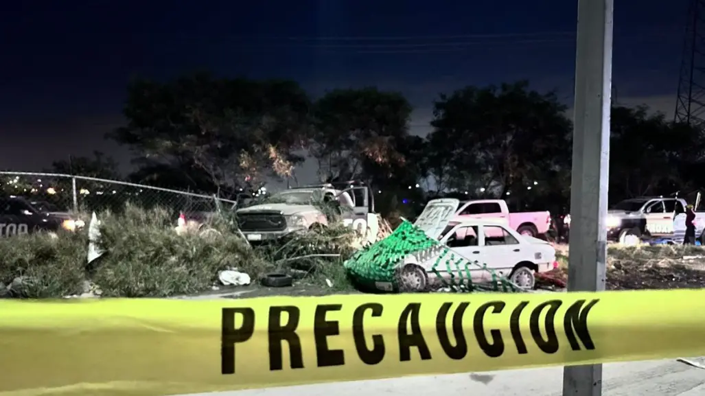 Policías de Escobedo detienen a dos hombres armados tras enfrentamiento