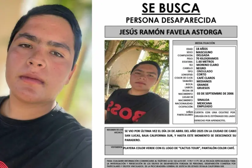 Familiares esperan noticias y piden justicia para Jesús Ramón y los otros dos jóvenes. Foto: Facebook / Búsqueda x La Paz