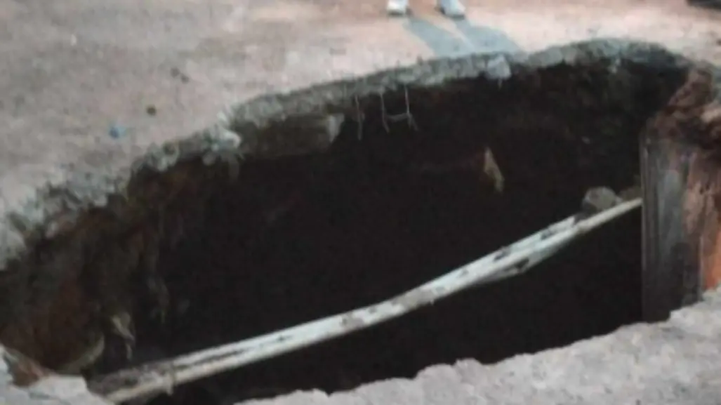 Municipio del Edomex que se está viendo constantemente afectado por socavones