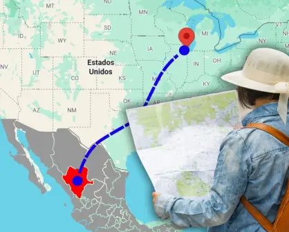 Esta es la distancia en línea recta entre Durango y Chicago, la ciudad de EU llena de duranguenses