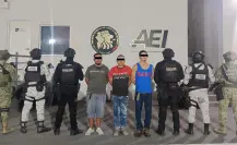 Capturan a tres con arma y más de 200 dosis de narcóticos en Escobedo