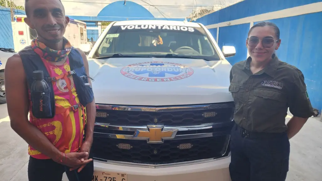 Edgar Santiago pedalea 800 km en Tamaulipas para apoyar a su padre con cáncer de piel