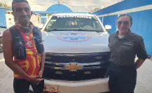Edgar Santiago pedalea 800 km en Tamaulipas para apoyar a su padre con cáncer de piel