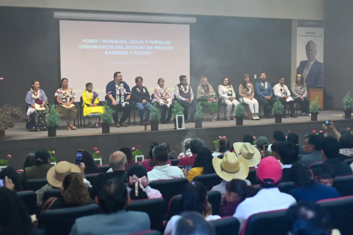 Foro de las comunidades indígenas del Edomex. Foto: FB (Probosque del Estado de México)