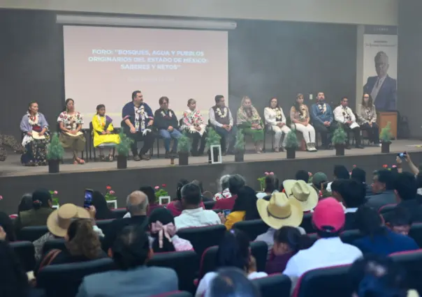 Indígenas del Edomex son reconocidos por su labor en la conservación de bosques y agua