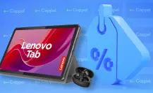 Coppel tiene esta Tablet Lenovo con audífonos con el 58% de descuento