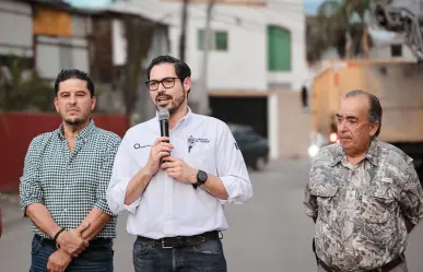 David de la Peña arranca trabajos de recarpeteo en la calle Huajuquito en Los Cavazos