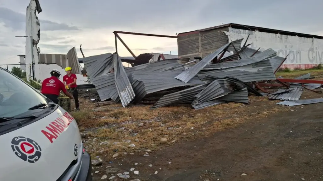 Fuerte tormenta provoca afectaciones en comunidades de Montemorelos