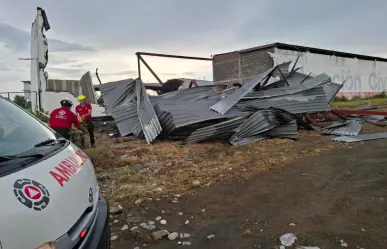 Fuerte tormenta provoca afectaciones en comunidades de Montemorelos