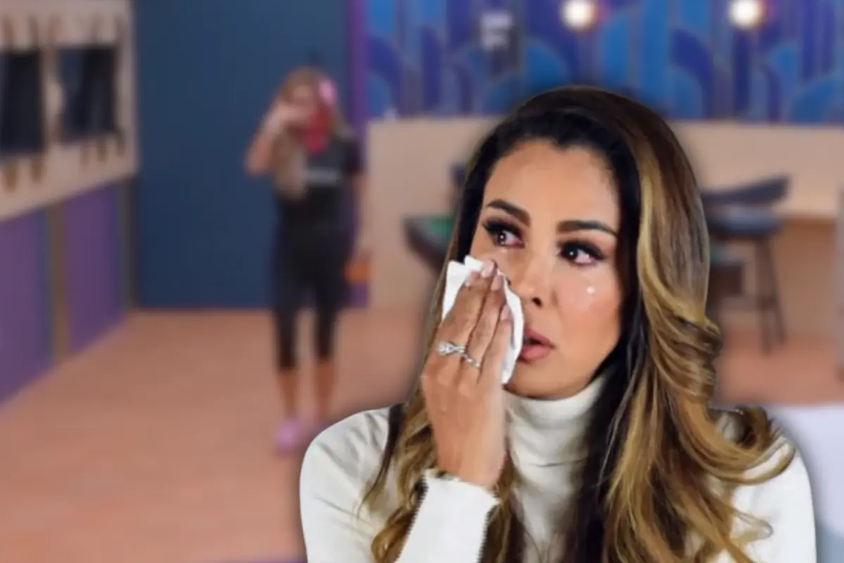 LCDLFMX 2025: Ninel Conde derrama lágrimas (Foto: Web, soygrupero / IG @lacasafamososmx / Canva)