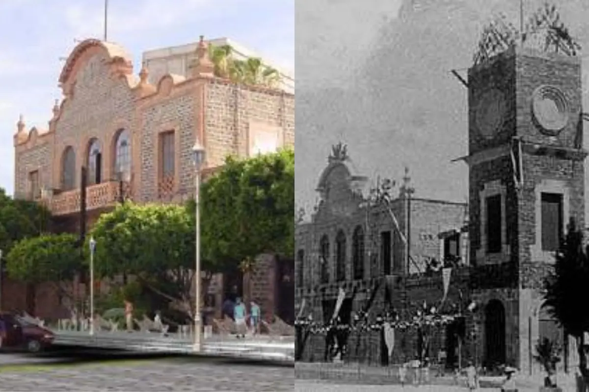 Fachada del edificio histórico en el centro de La Paz. Foto: Secretaría de Cultura
