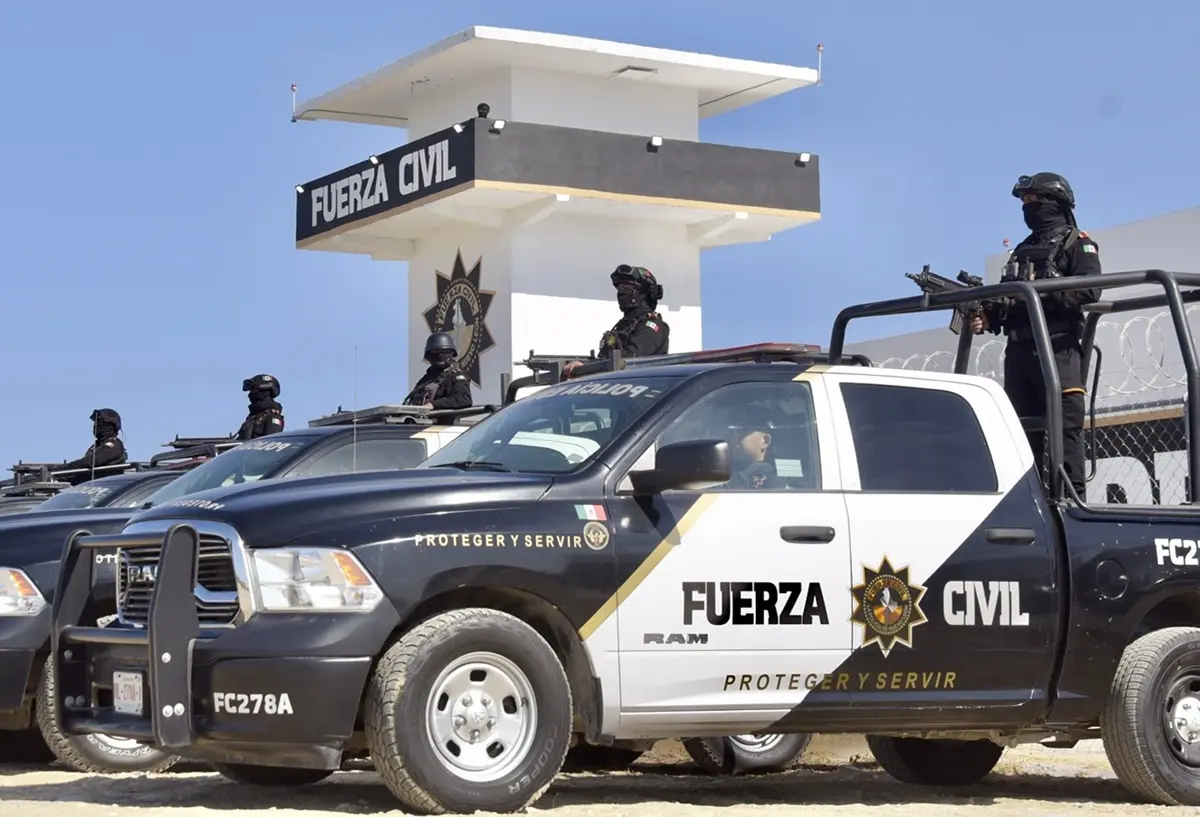 Fuerza Civil busca al elemento de la corporación responsable que atropelló y mató a un hombre de 70 años para ponerlo a disposición de las autoridades correspondientes. Foto: Facebook Fuerza Civil
