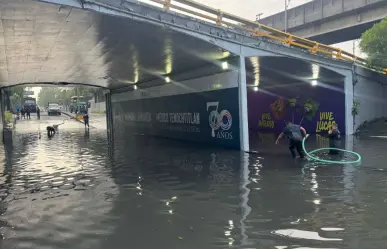 VIDEO | Lluvias en CDMX dejan afectaciones y caos vial en Circuito Interior y Viaducto