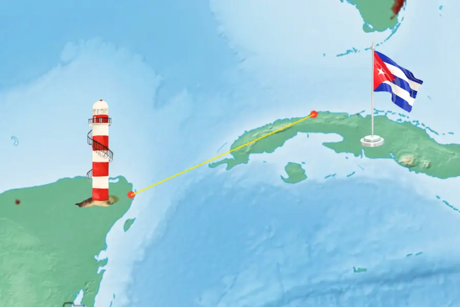 De Cancún a Cuba en línea recta: esta es la distancia real entre ambos destinos