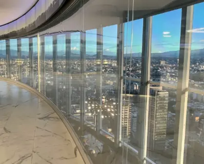 El oculto mirador inteligente en CDMX que ofrece vistas 360 de la capital desde el piso 46